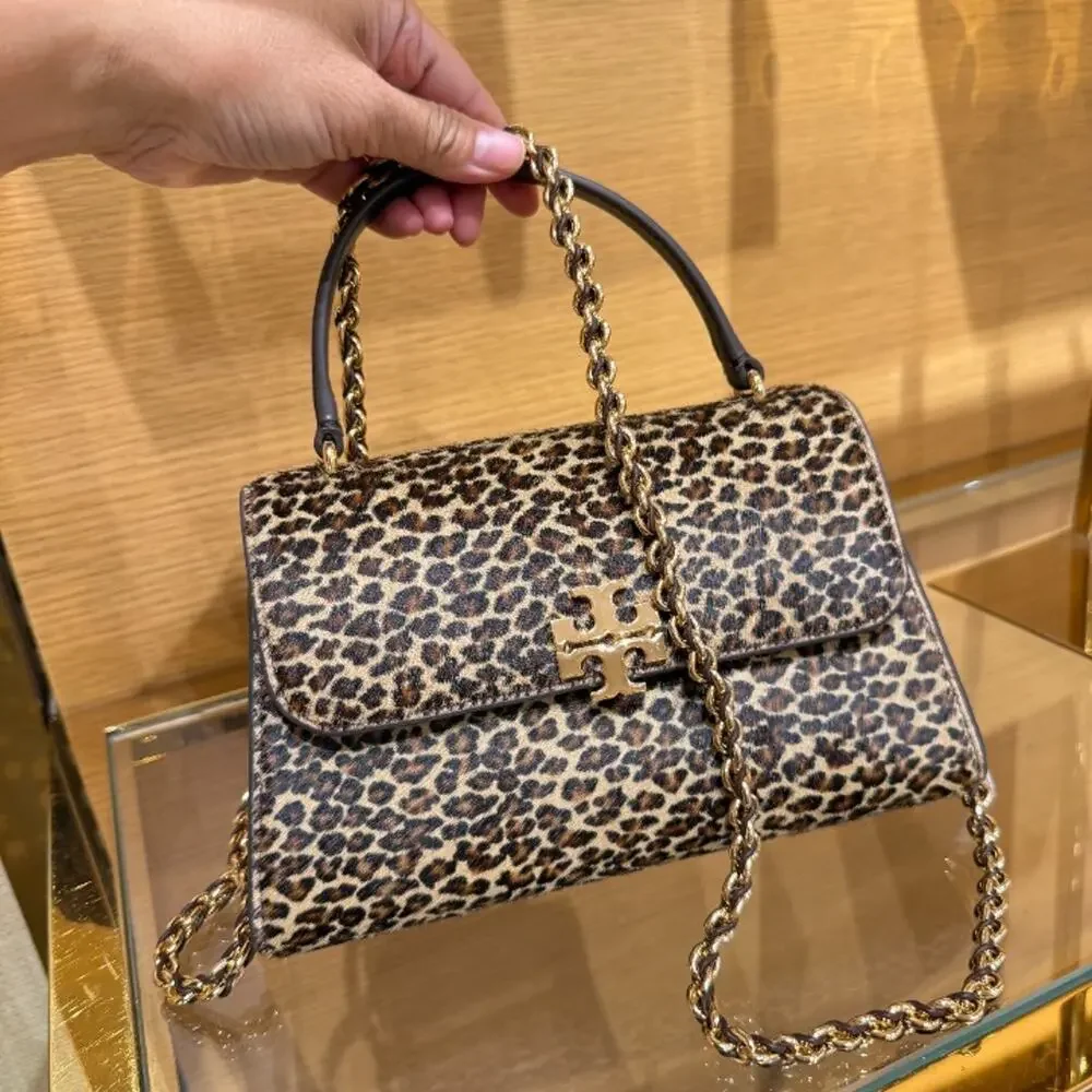 NEW‼️Tory Burch Britten Haircalf Top Handle Bag 188370 $600